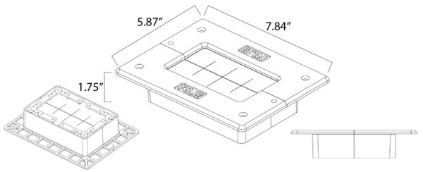6"x4" Rectangular Grommet - Image 3